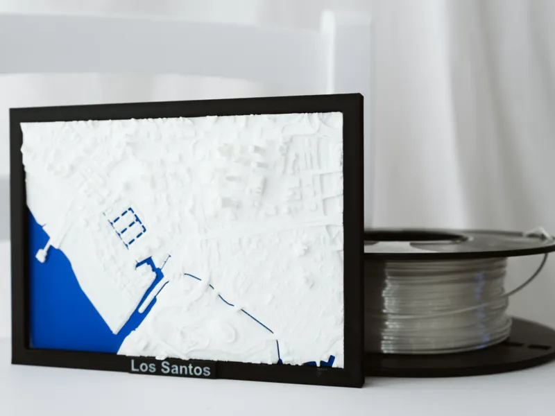 GTA 5 (Los Santos) miniature (sandbox game)
