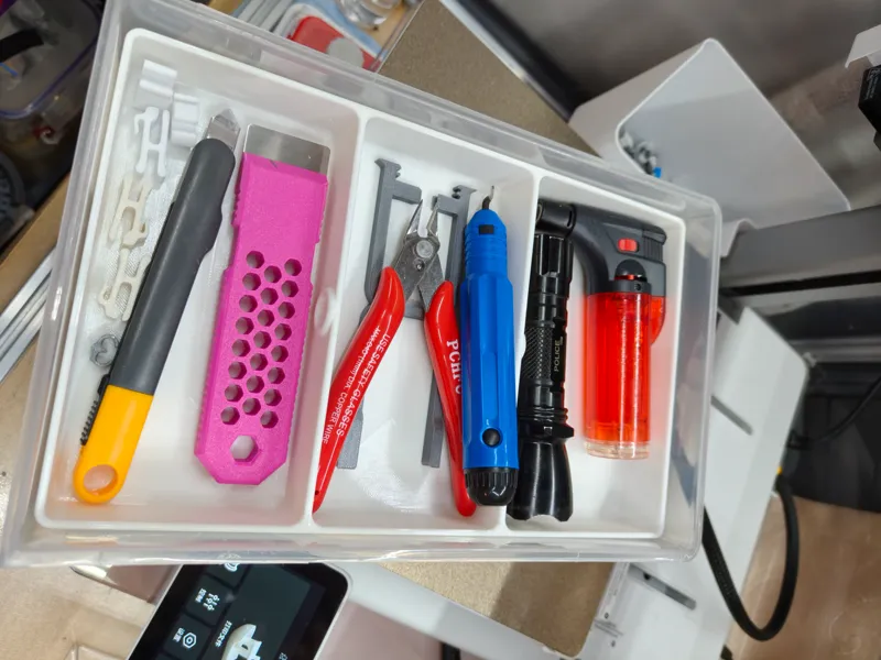 5L抽屉式收纳盒内胆双层分层分隔板分格DIY工具盘