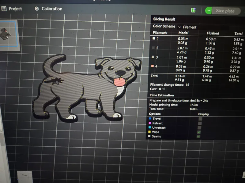 funny dog bread clip