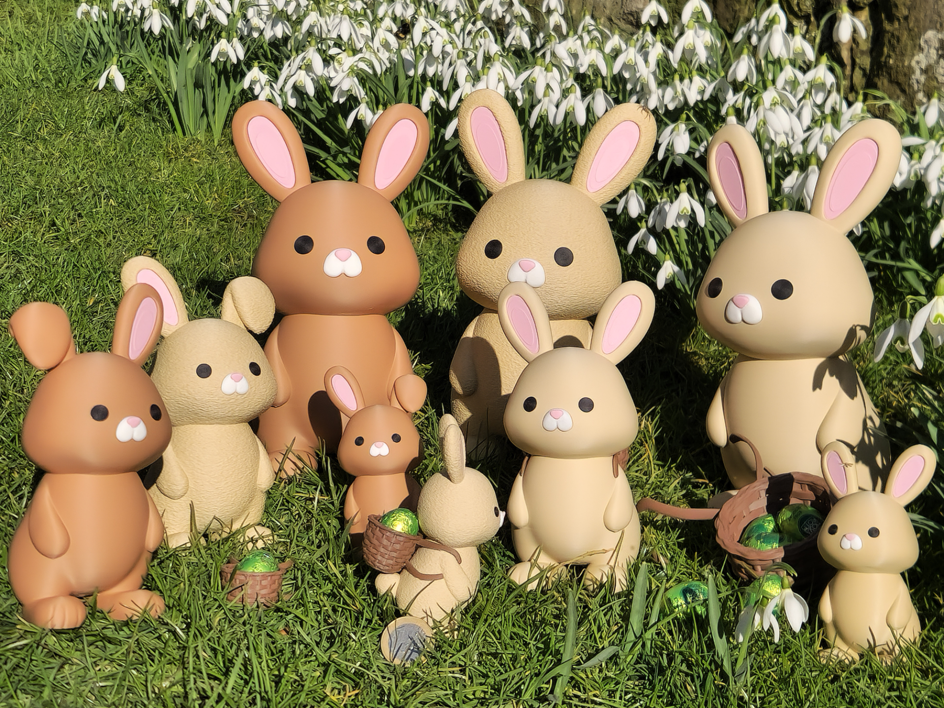 Easter Bunny /Fuzzy – Functional Basket - Kein AMS