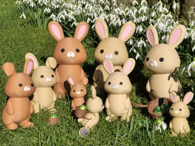Easter Bunny /Fuzzy – Functional Basket - Kein AMS
