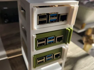 Raspberry Pi 4 B Multi Rack with POE