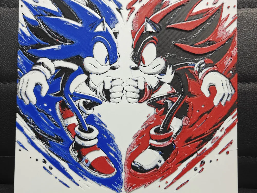 Sonic Vs Shadow