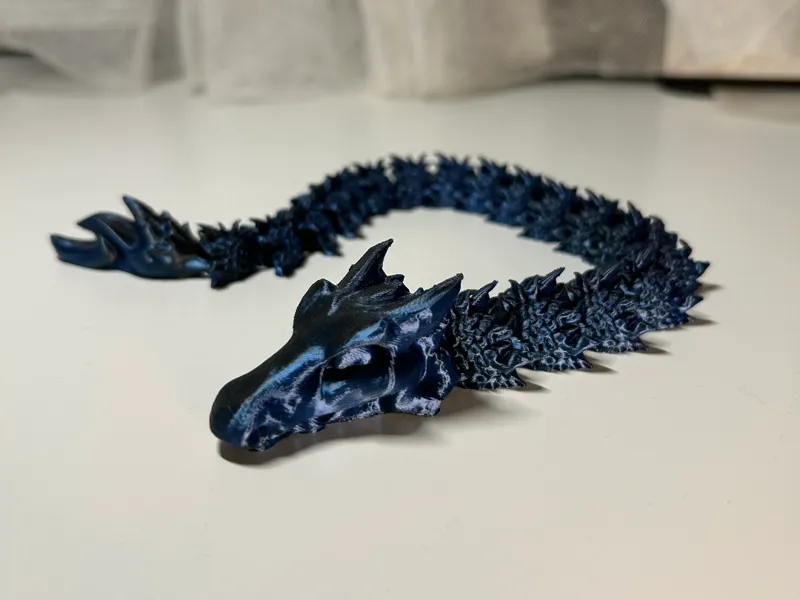 Articulated high detail dragon