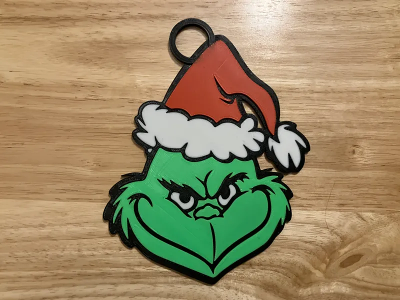 Grinch Fan Chain for Christmas