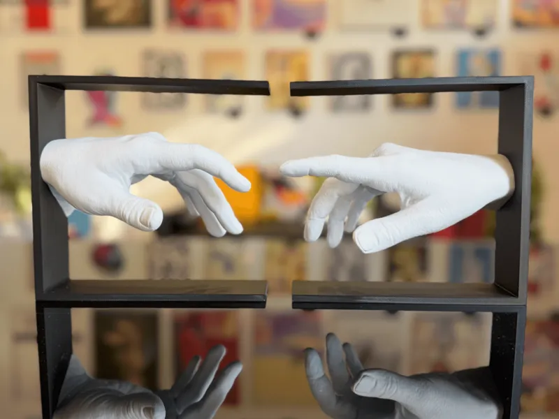The Creation of Adam – Suspended Hands