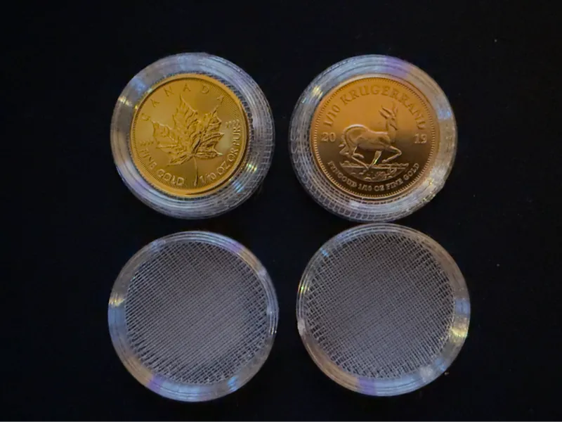 Münzkapsel - Kapsel für 1/10 Münze - D 17 x H 3.3