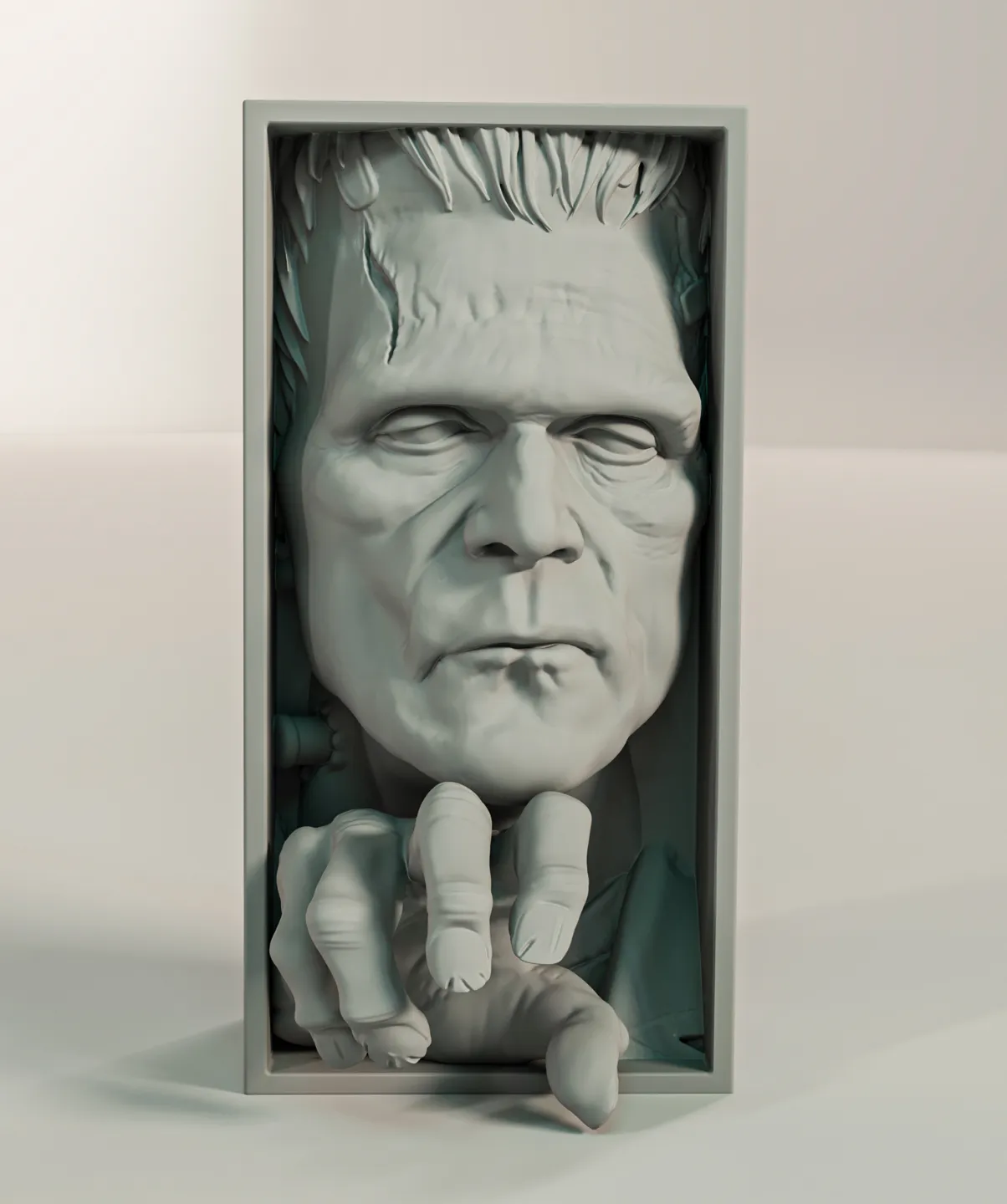 Frankenstein Book Nook view 3