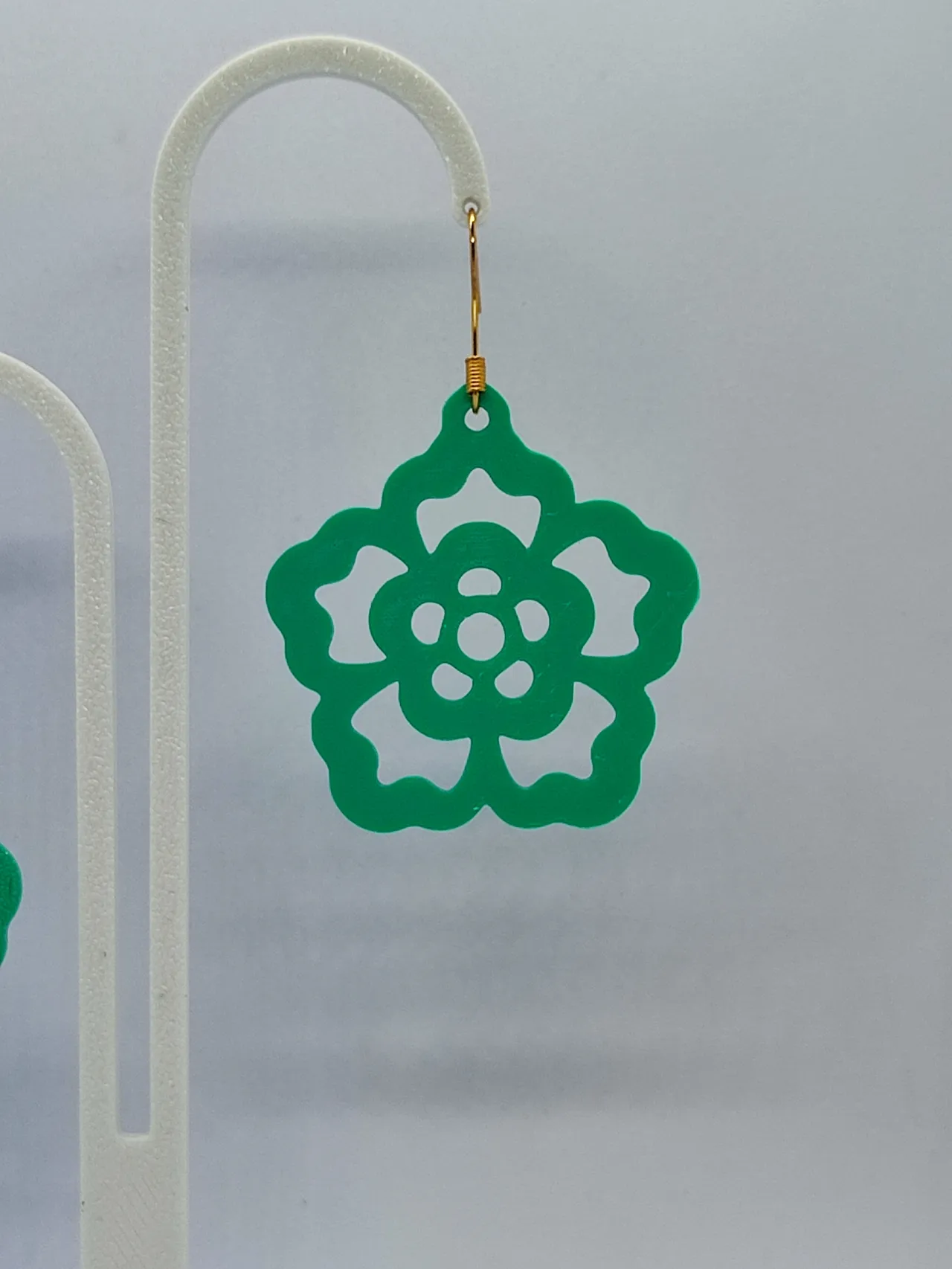 Aretes Jade en Flor view 4