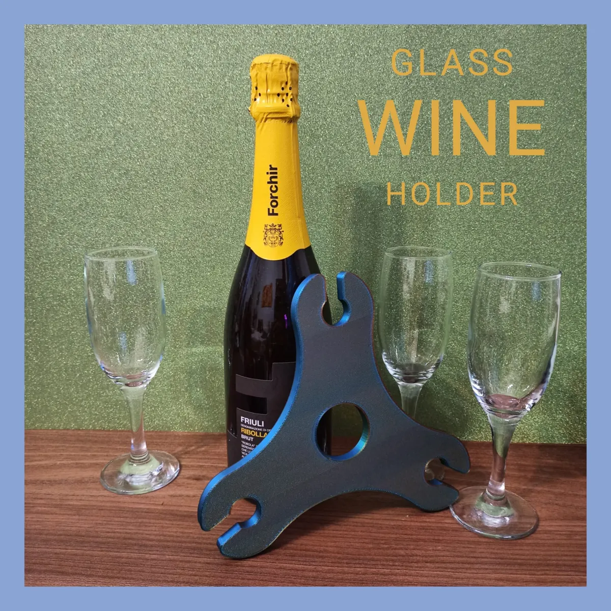 Support majordome pour verres à vin