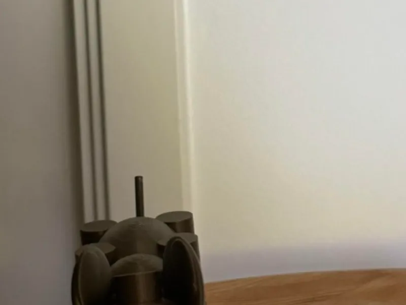 Openscad elephant designed by a blind person