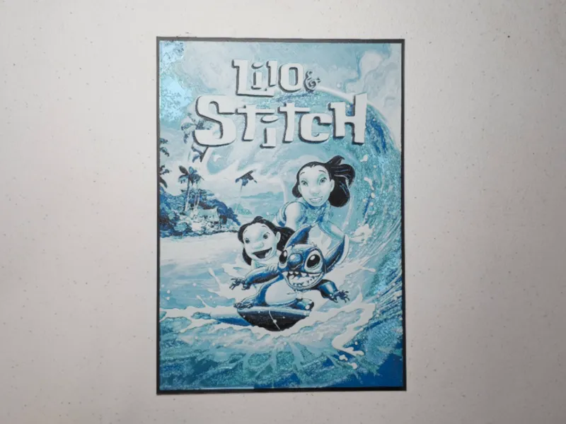 Lilo and Stitch Movie Poster Hueforge