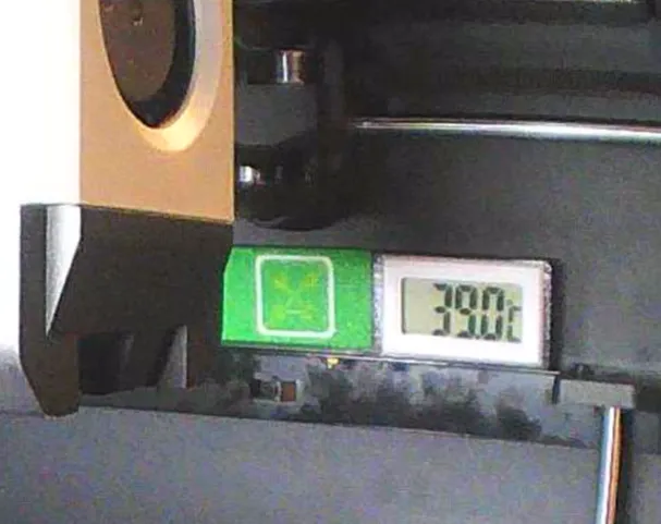 Hygrometerholder Bambu Lab P1S and P1P