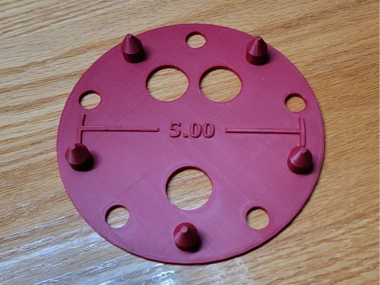 Wheel Bolt Pattern Check Tool 5 x 5.0"