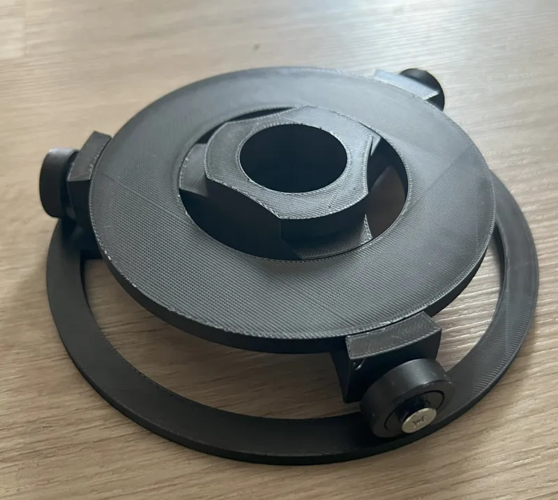 Horizontal Filament/Spool Holder for M5 screws