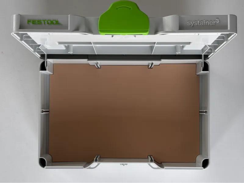 Festool Systainer 3 S76 inlay template