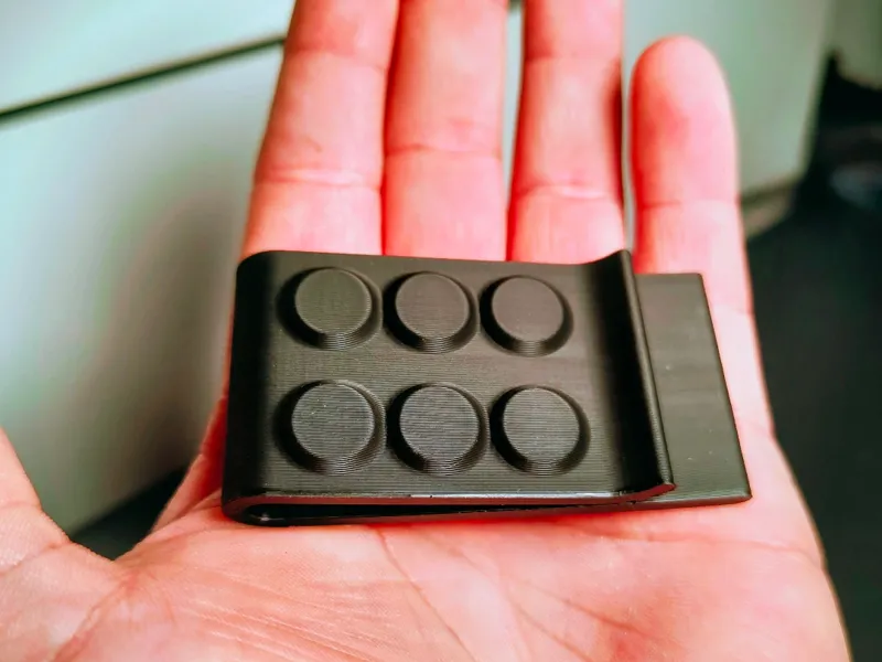 Money Clip Modern Geometric Series - Circles