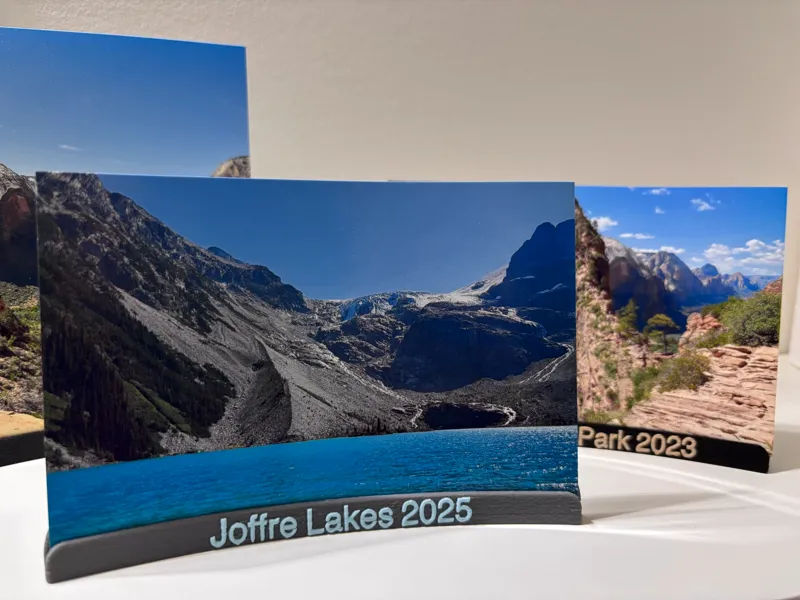 Personalizable Photo / Paper Stand Holder