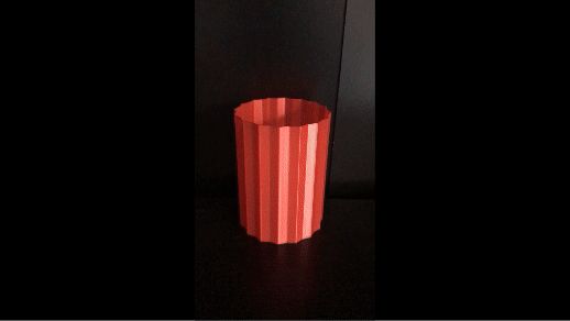 Geometric Pencil Holder/Toothbrush Holder/Vase
