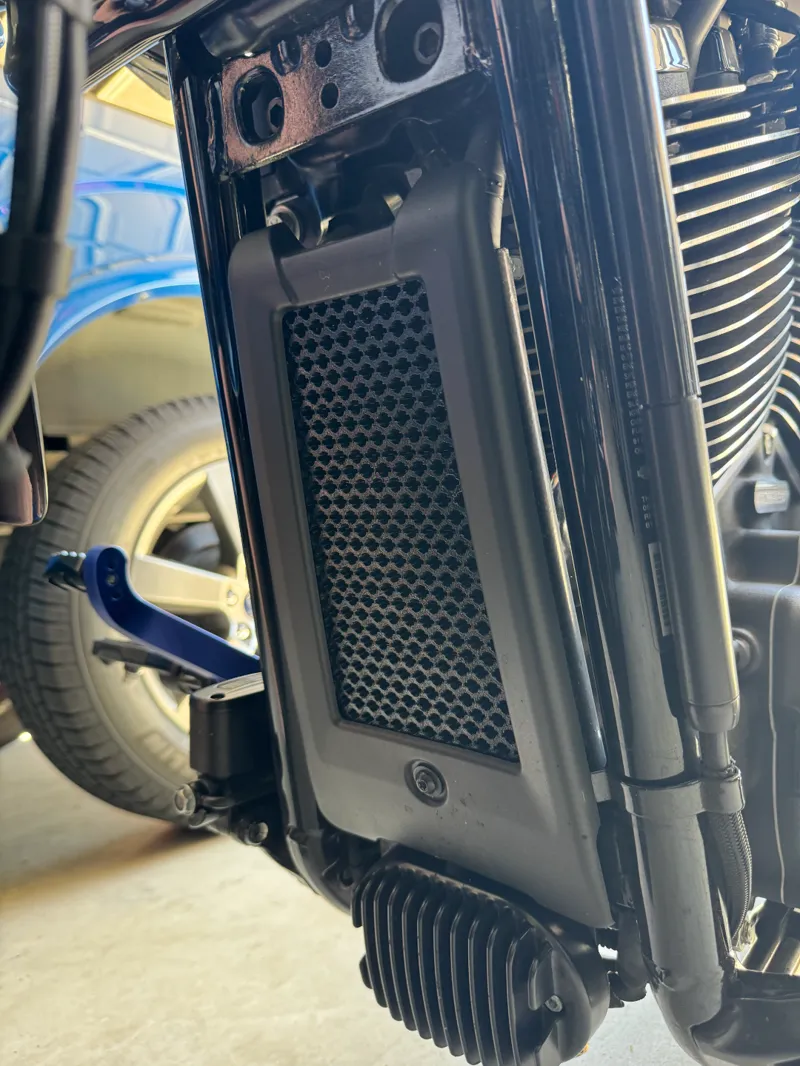 M8 Softail Oil Cooler Guard