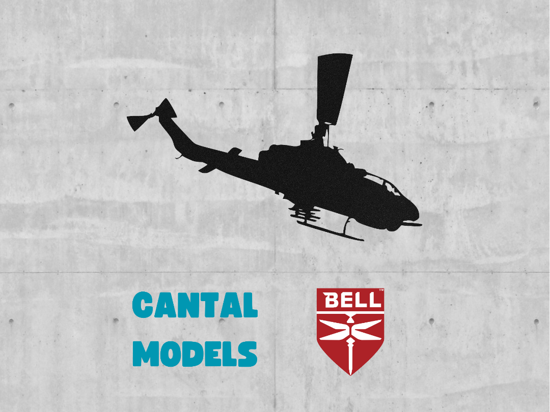 AH-1 COBRA ATTACK HELICOPTER #2 | 2D WALL ART
