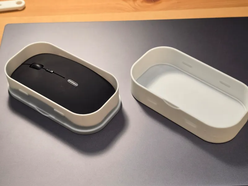 Custodia Rigida per Mouse Slim – Flat & Round Lid