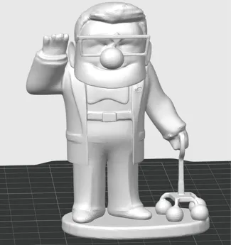 Disney UP - Carl Statue