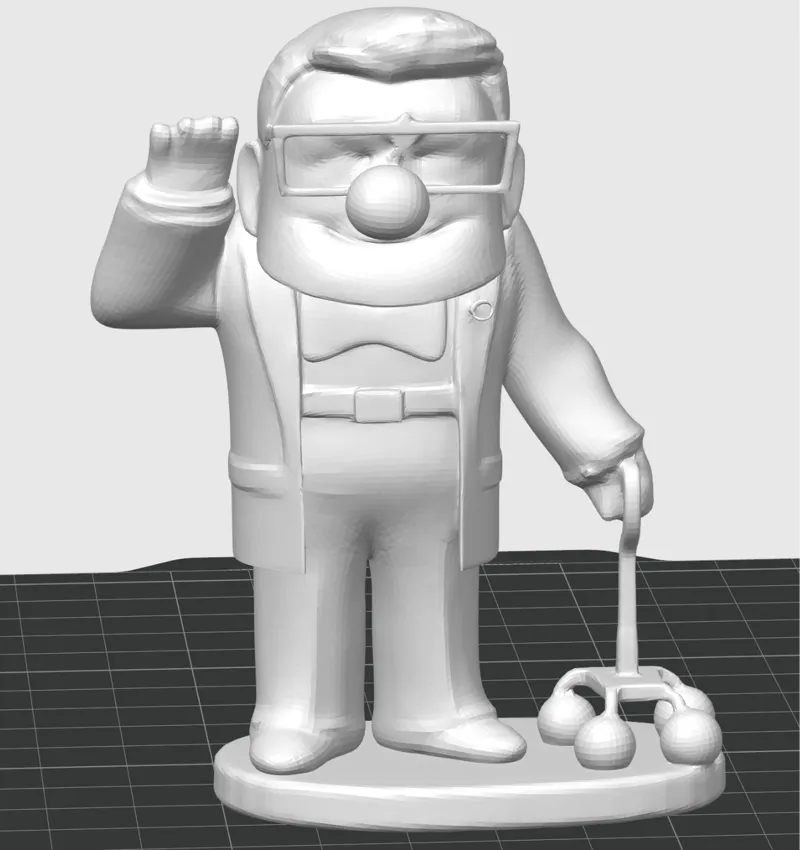 Disney UP - Carl Statue