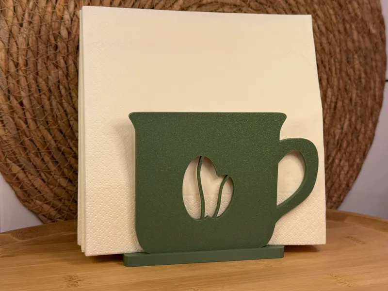 Serviettenhalter Kaffeetasse