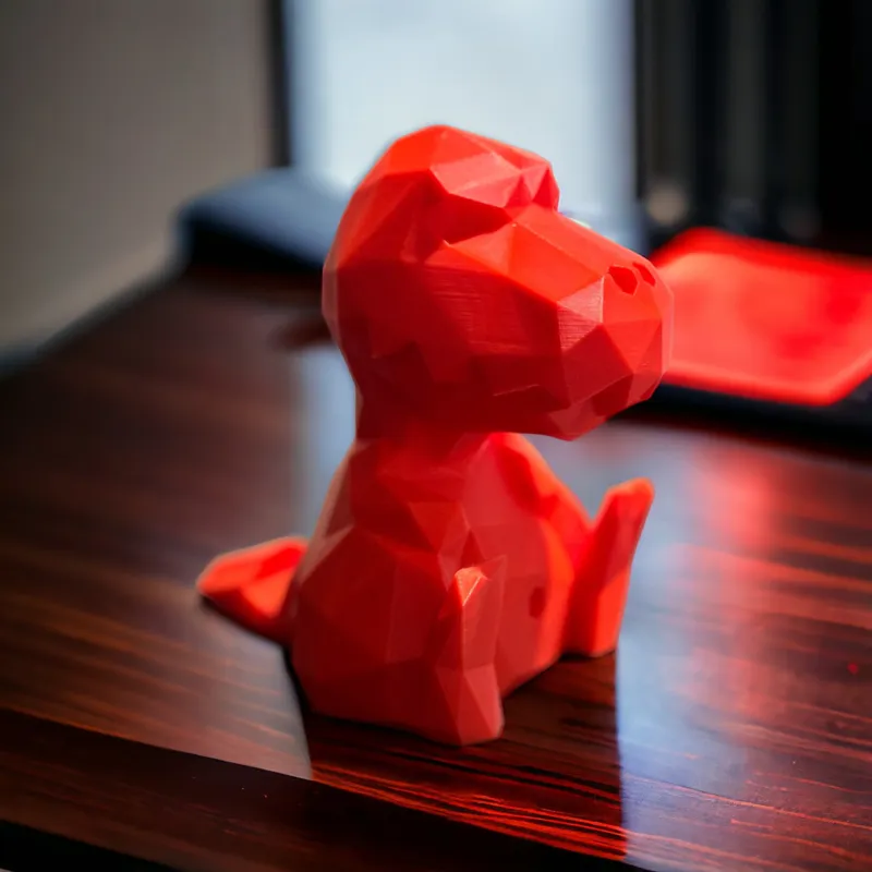 Low Poly T-Rex Phone Stand