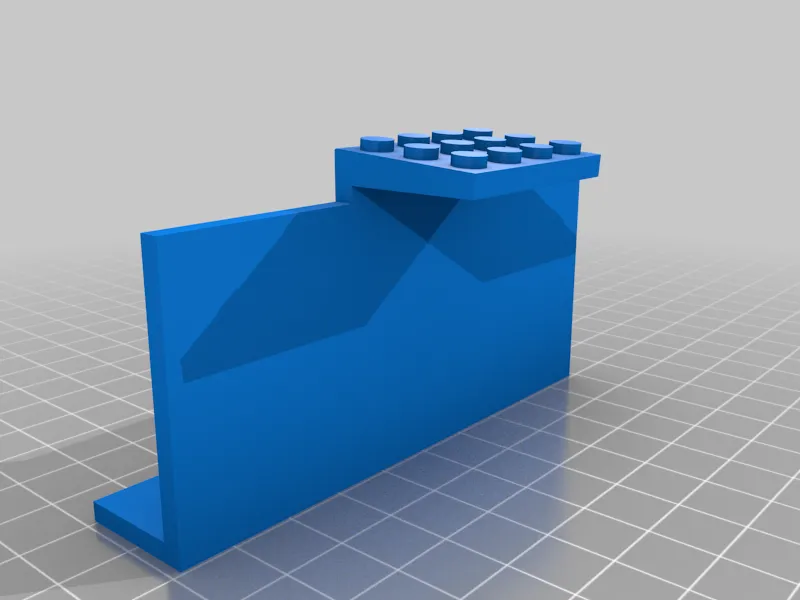 Lego display wall mount