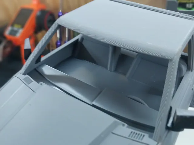 1/10 Toyota კომპის ინტერიერი