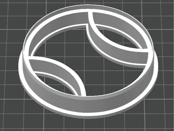 Tennisball Ausstecher - Cookie Cutter