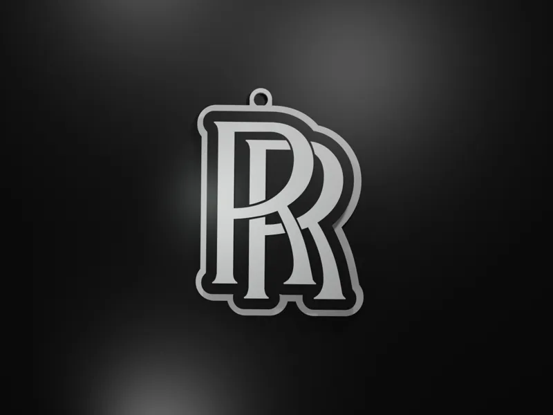Rolls Royce Keychain 2 types of keychain 