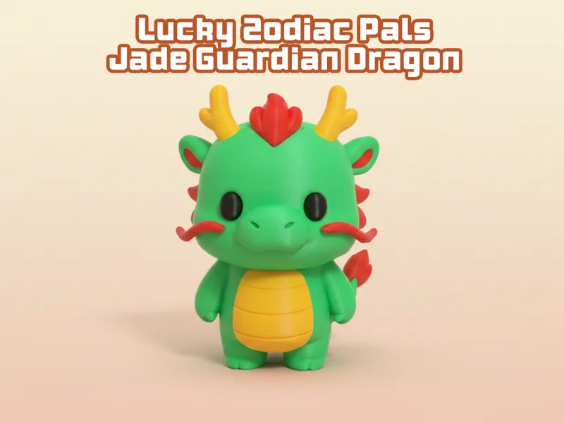 Lucky Zodiac Pals – Jade Guardian Dragon