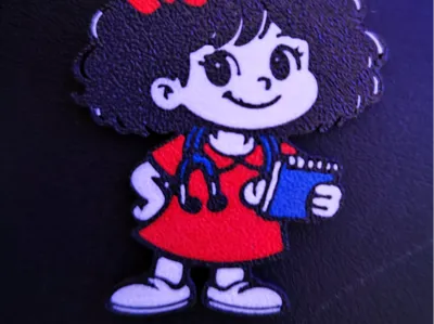 Nurse Keychain