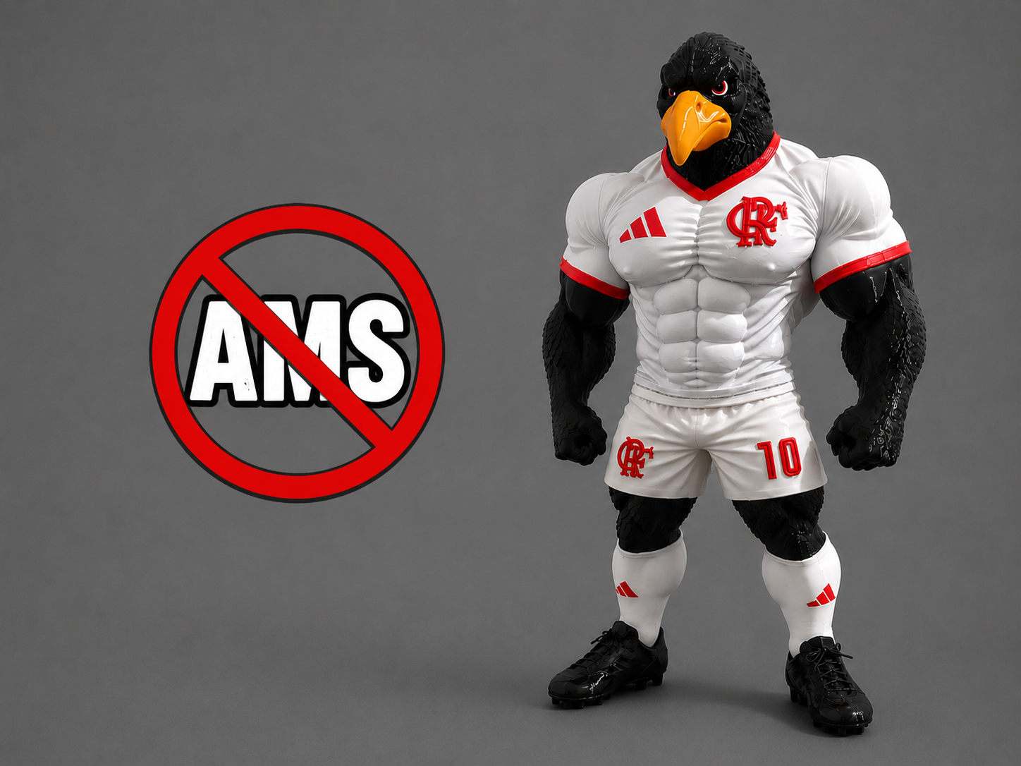 mascote do flamengo multi partes sem ams