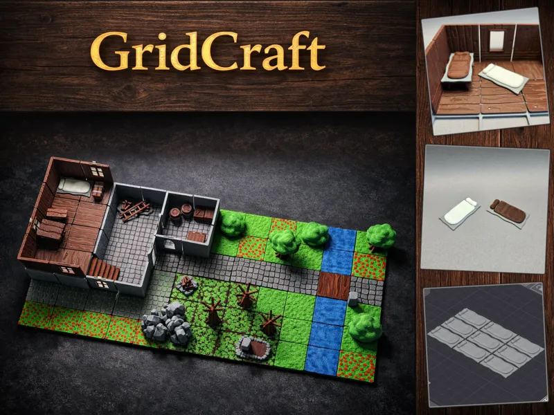 GridCraft – Bedroll Set