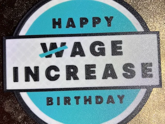 Happy (w)age increase
