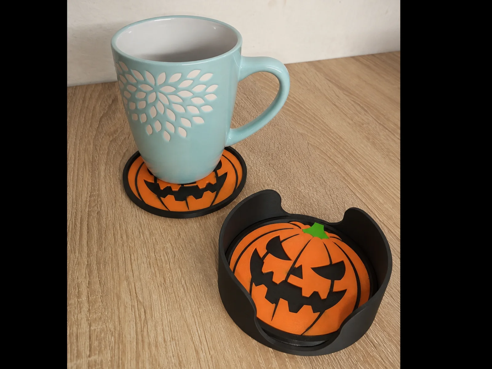 Halloween Pumpkin Coaster – Halloween Collection 3D model