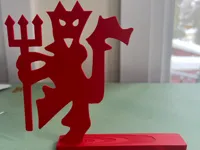 Diable Rouge — statuette Manchester United — photo 2