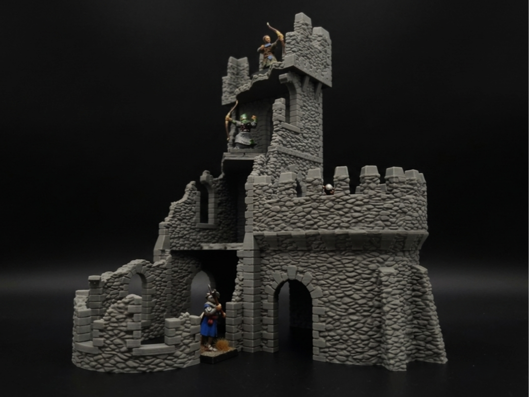 Ruined keep