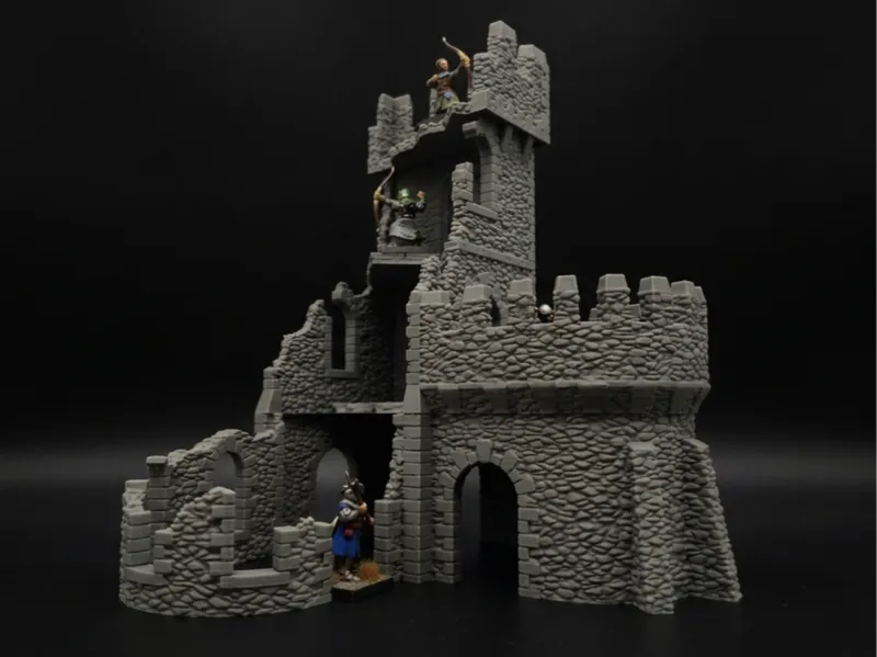 Ruined keep