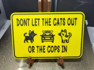 Dont let the cats out