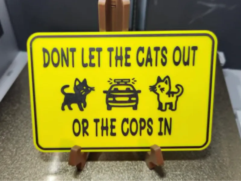 Dont let the cats out