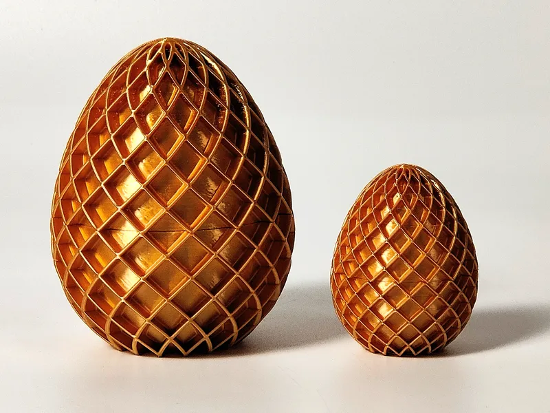 Easter Egg Candy Container – Surprise Box - Free 3D Print Model ...