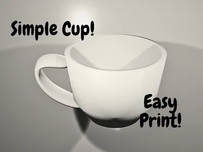Simple Cup! Please read Description!