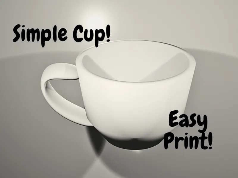 Simple Cup! Please read Description!