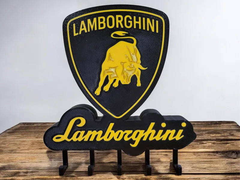 Lamborghini Logo/Emblem Key Hanger