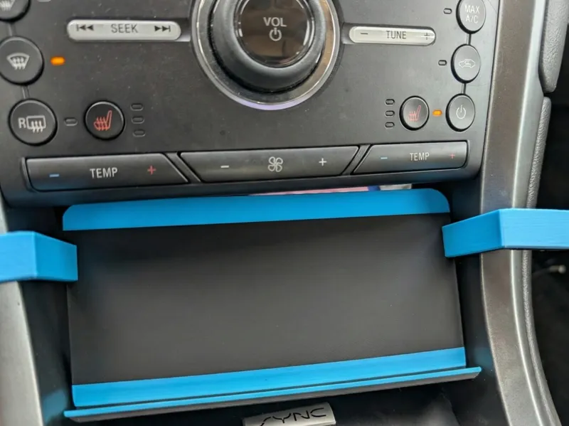 Under Radio Phone Car Stand